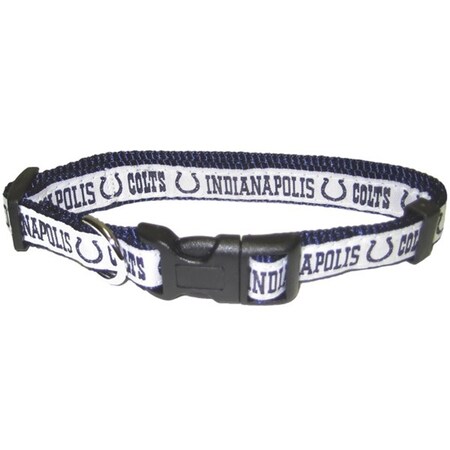 Pets First Indianapolis Colts Pet Collar by Pets First - Small PFINC3036-0001